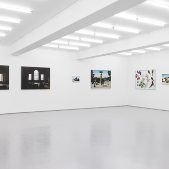 Daniel Blaufuks, (Still) waiting for Godot, exhibition view. Courtesy of Galeria Vera Cortês