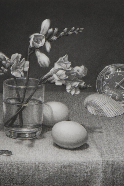 Skip Steinworth, Untitled (still life), 1988. Courtesy of LewAllen Galleries