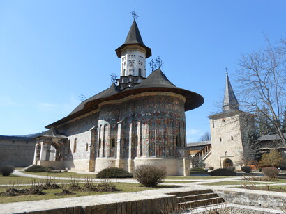 Bucovina, Rumanía. Iglesia del Monasterio de Sucevita. Foto: Patricia García
