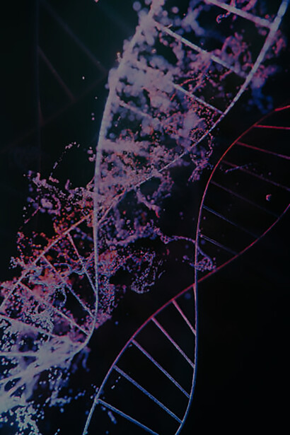 Explore the intricate interplay of genetics and taste perception with a captivating DNA strands image, shedding light on the fascinating science behind our culinary preferences