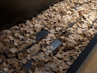 Eugene Macki, Reification, exhibition view. Courtesy of Mattress Factory