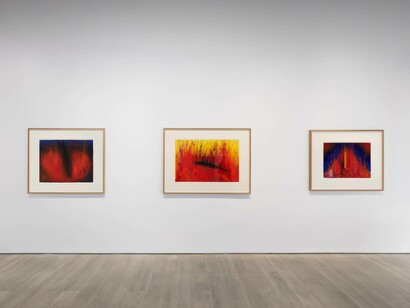 Anish Kapoor, Drawings, exhibition view. Courtesy of Lisson Gallery