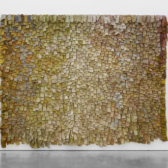 Olga de Amaral, Gran muro, 1976. Courtesy of MALBA. © Olga de Amaral. Photo by Mark Waldhauser