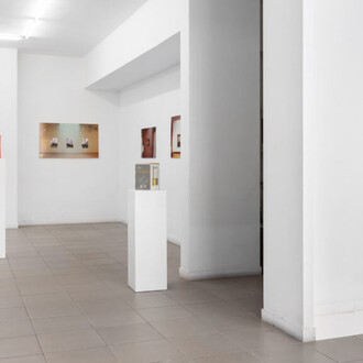 Cesare Pietroiusti, Materia paterna, exhibition view. Courtesy of the Gallery Apart