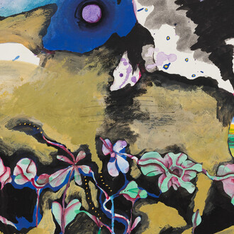 Arthur Okamura, Approaching storm (detail), 1966. Courtesy of Paul Thiebaud Gallery