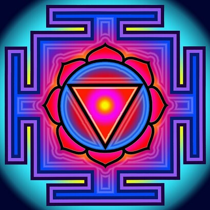 Tara yantra color