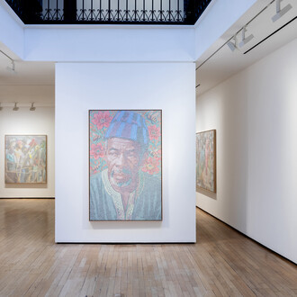 Alioune Diagne, Saytu, exhibition view. Courtesy of Templon