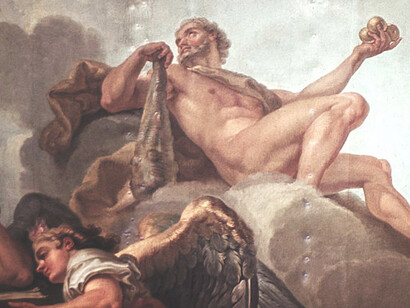 The Elevation of the Great Elector into Olympus, Charles-Amédée-Philippe van Loo, Germany, City Palace, Potsdam