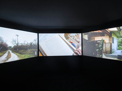 Guido Guidi, Col tempo, 1956-2024, exhibition view. Courtesy of Maxxi