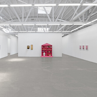 Phung Huynh, Bite the hand that feeds you, exhibition view. Courtesy of Luis De Jesus Los Angeles