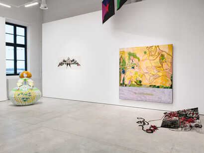 Various artists, Don't take it too seriously, exhibition view. Courtesy of Temnikova and Kasela
