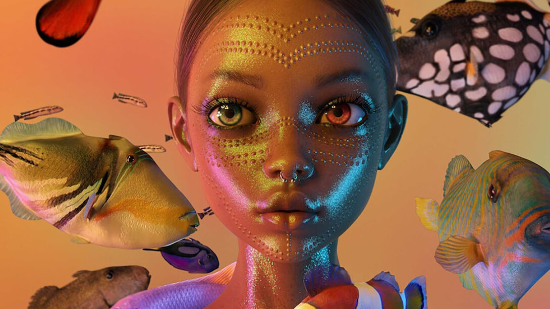 Consensual Hallucinations, NFT artwork by Australian artist Serwah Attafuah. Courtesy: the artist