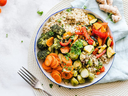 Food of the Earth, brightly-coloured, full of nutrients, the fuel for our bodies