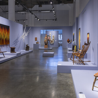 Objects: USA, exhibition view. Courtesy of Museum of Craft and Design. Photo by Henrik Kam