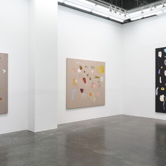Ammon Rost, Fetch, exhibition view. Courtesy of Anna Zorina Gallery