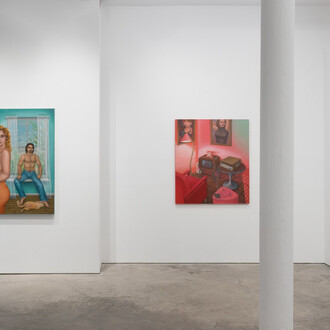 Stacy Leigh, State of disrepair, exhibition view. Courtesy of Harper’s Gallery