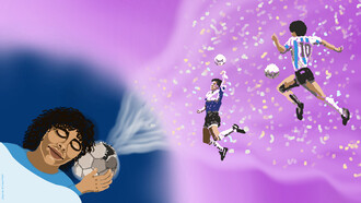 Diego Maradona carried the hopes of entire nations on his shoulders while introducing an unquantifiable magic to the football pitch