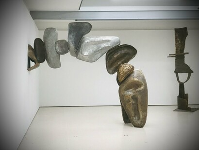 Arch as a Rainbow of Shells, 1960-65. Bronze and aluminium. Courtesy of The Estate of Frederick Kiesler, New York.