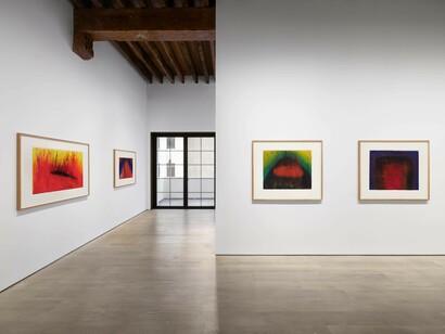 Anish Kapoor, Drawings, exhibition view. Courtesy of Lisson Gallery