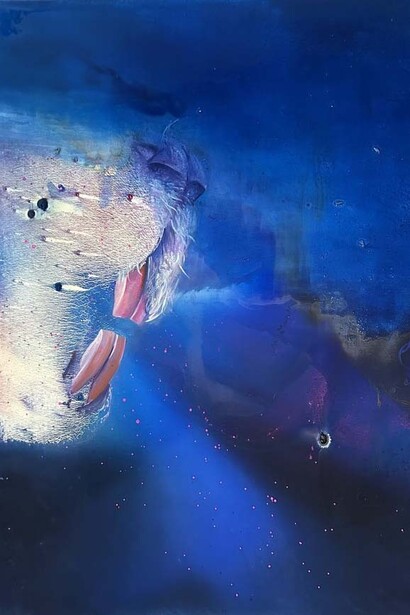 Barbara Friedman, Catasterized into the blue, 2024. Courtesy of Frosch&Co