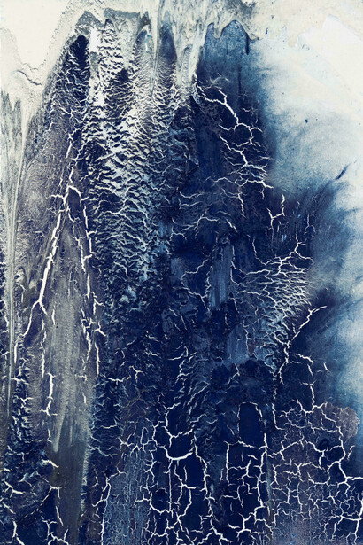 Philippe Pastor, Bleu monochrome, 2024. Courtesy of Robilant+Voena Gallery