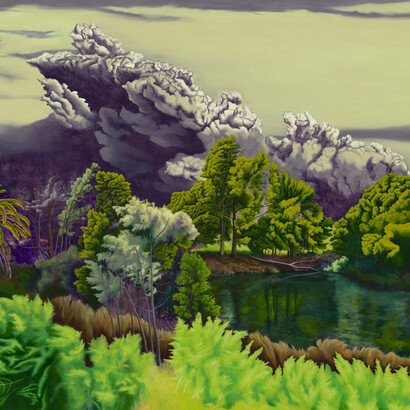 Nicole Irene Anderson, The dark pools, 2023. Courtesy of Johansson Projects Gallery