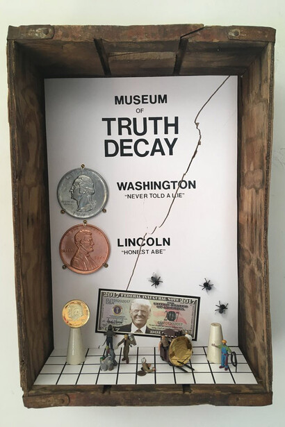 Dave Quick, Quick truth decay. Courtesy of Lois Lambert Gallery