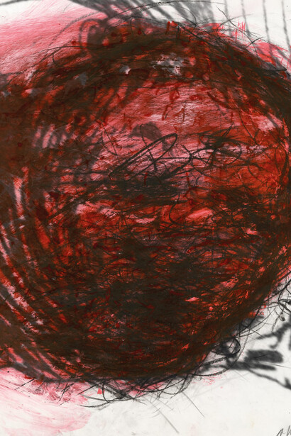 Arnulf Rainer, Serie Goya, 1983. Courtesy of Thaddaeus Ropac Gallery