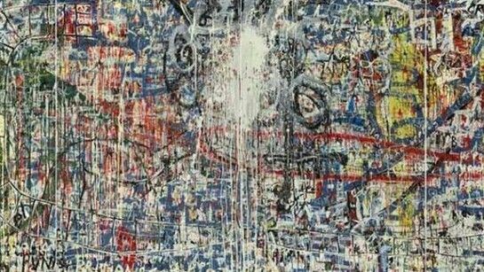 Neale Howells, Detail of Amy Baby, 2010, Acrylic, oil, pastel & pencil on wood,
96.5 x 193 ins 245 x 490 cm
