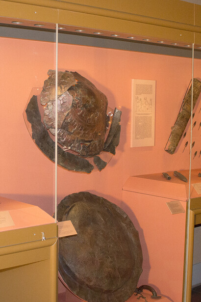 The Culture of the Caucasus, Exhibition view. Courtesy of The State Hermitage Museum