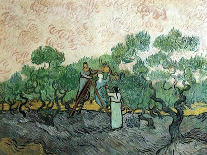 Vincent van Gogh, The Olive Orchard, 1889