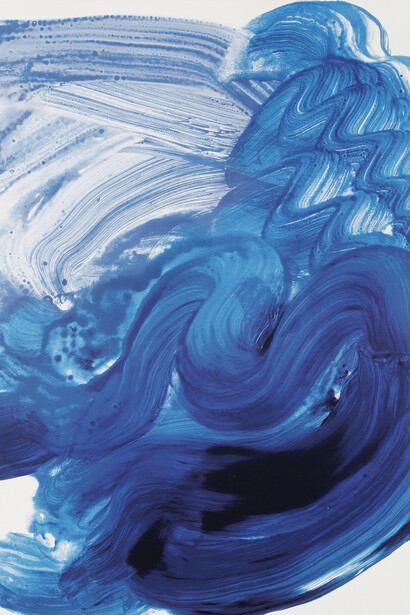 Howard Hodgkin, Swimming, 2011. Courtesy of Gagosian Gallery