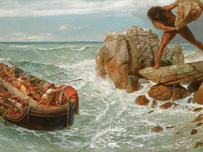 Ulysses and Polyphemus, Arnold Böcklin