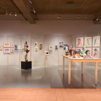 Vally Wieselthier, Ceramic sculptor, exhibition view. Courtesy of MAK