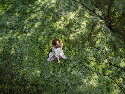 To sit and contemplate nature, much in need nowadays