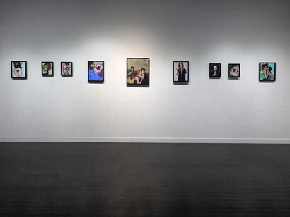 Malcolm T. Liepke, Recent paintings, exhibition view. Courtesy of Arcadia Contemporary