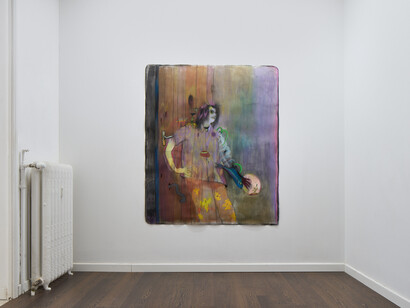 Varios artists, Black bile and sunflowers, exhibition view. Courtesy of The Address