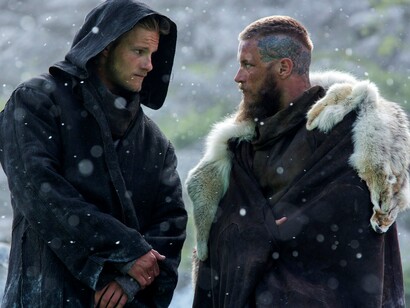 Imágenes de la cuarta temporada de la seire "Vikings"