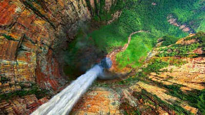 Angel Falls, Auyán-tepui, Canaima National Park, Bolívar State, Venezuela