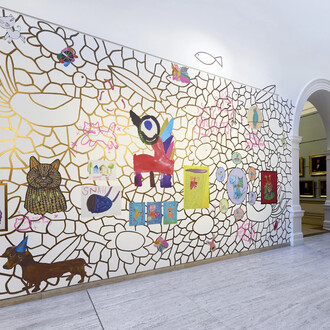 Various artists, Pet palace, exhibition view. Courtesy of Art Gallery of NSW