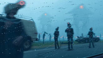 Simon Stålenhag, ilustración de la serie The Electric State (2017)
