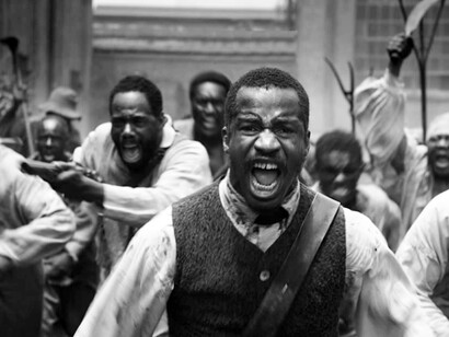 A scene of the film "Birth of a Nation"