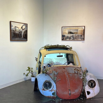 Katherine Flynn, The shape of what remains, exhibition view. Courtesy of bG Gallery