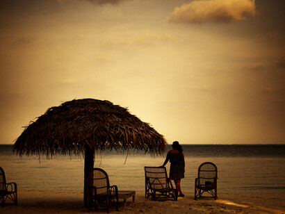 A Lakshadweep beach in the sunset; Lakshwadeep – one of Bharat’s precious tourism treasures is on the brink of global tourism recognition