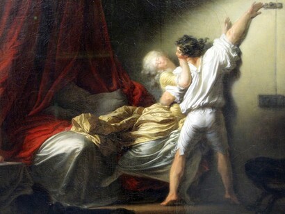 Le Verrou (Il chiavistello), 1777- 79, Fragonard