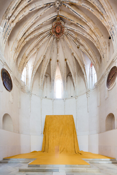 Delcy Morelos, Profundis, exhibition view. Courtesy of the Centro Andaluz de Arte Contemporáneo. Photo by Pepe Morón