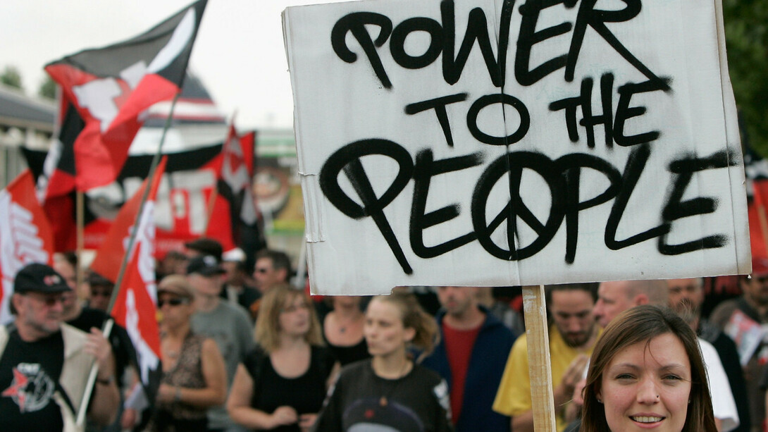 Citizen stakeholders protesting the misguided use of power politics from their organisation