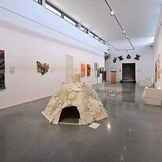 Art that unites, exhibition view. Courtesy of Danubiana