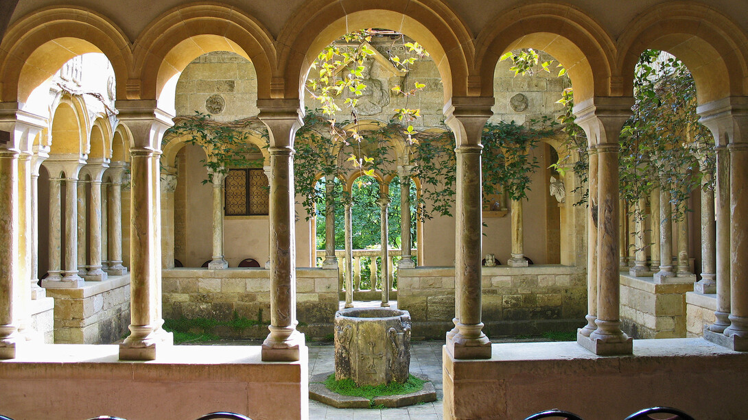 The Cloister on the Hudson River.