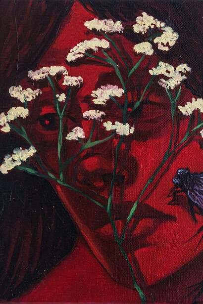 Frances Matassa, Murmur of the woods, 2024. Courtesy of VillageOneArt